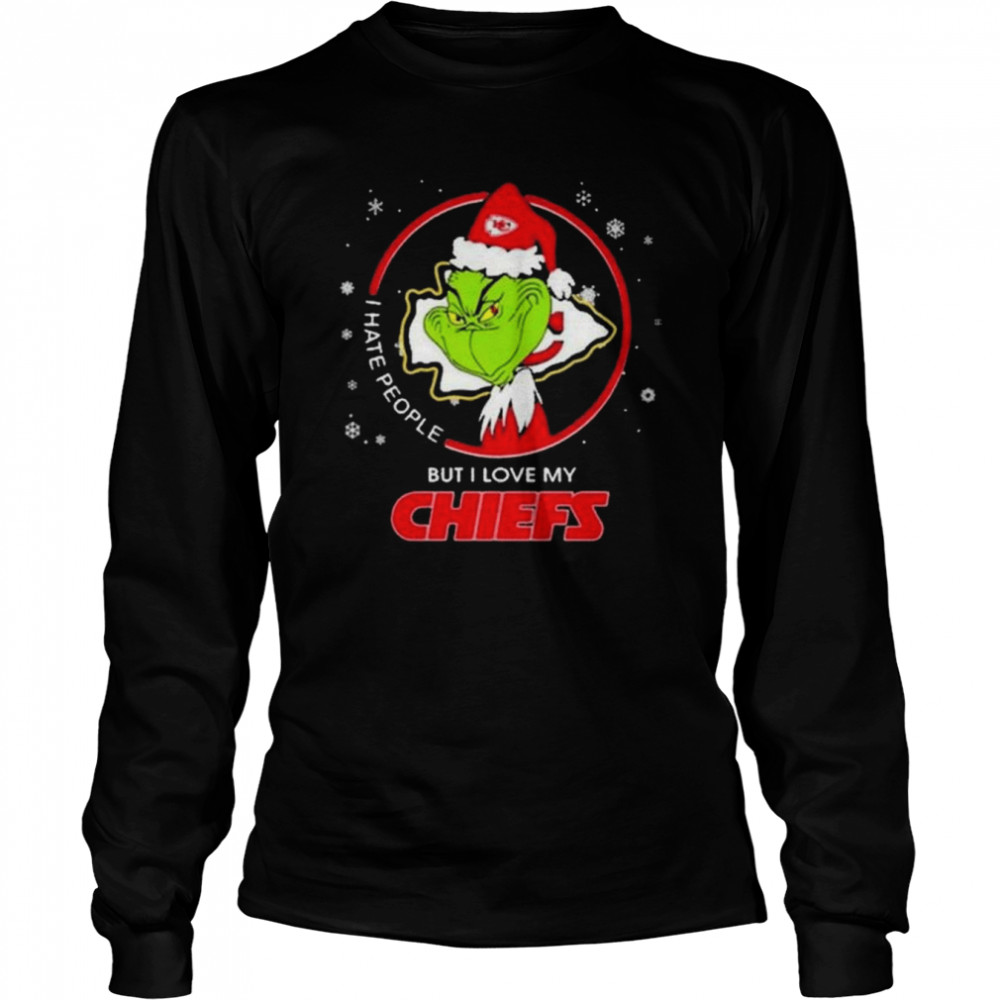 The Grinch I Hate People But I Love My Kansas City Chiefs Christmas
