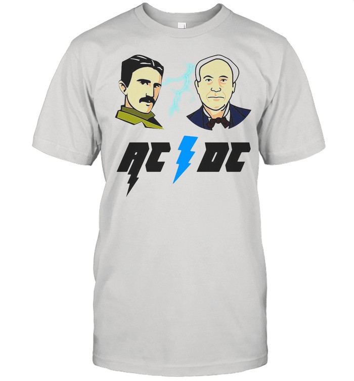 AC – DC – Tesla and Edison shirt