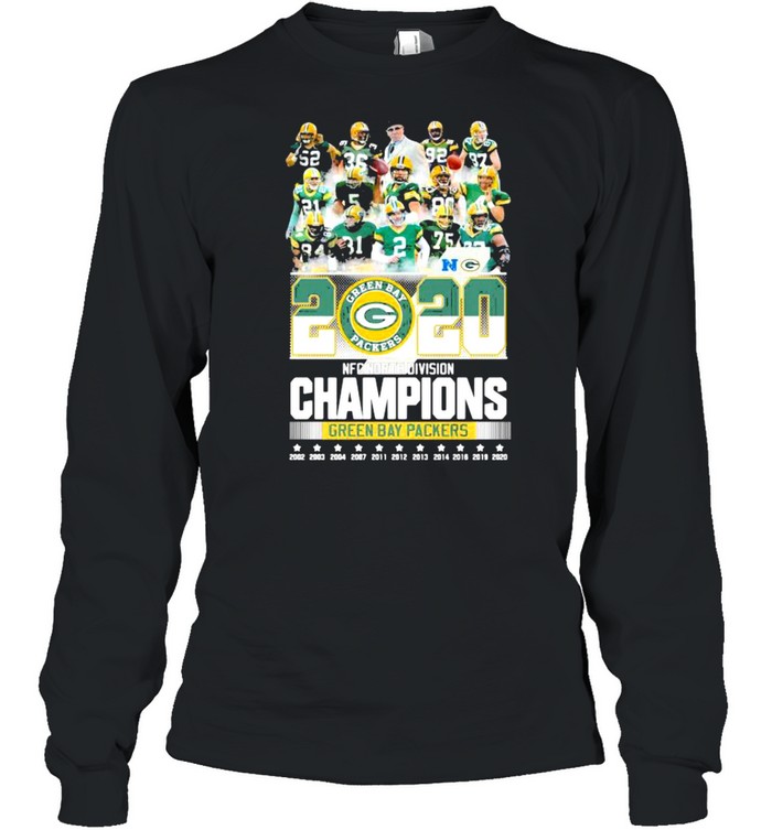 Green Bay Packers 2020 NFC North Division Champions t-shirt Size Medium