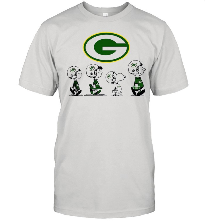 Snoopy Peanuts Green Bay Packers shirt