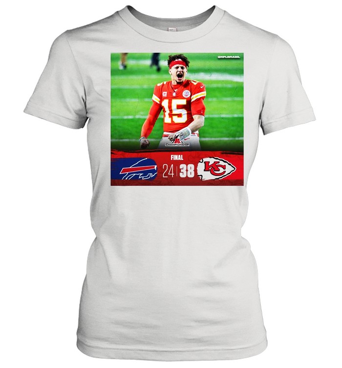 Patrick Mahomes Women's T-Shirt  Kansas City Football Women's V