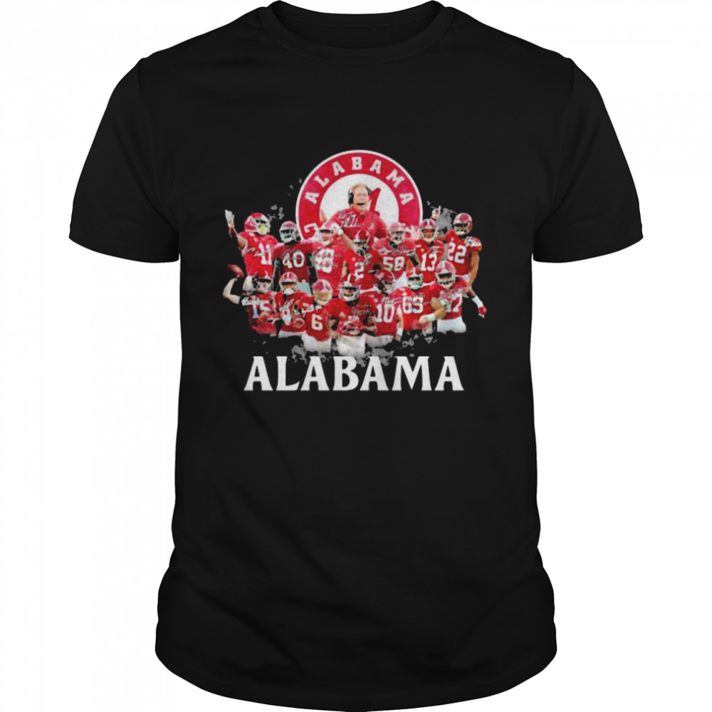 Alabama Crimson Tide Team Football shirt