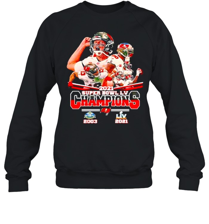 Tampa Bay Buccaneers Super Bowl LV Champions 2021 shirt, hoodie, sweater  and v-neck t-shirt