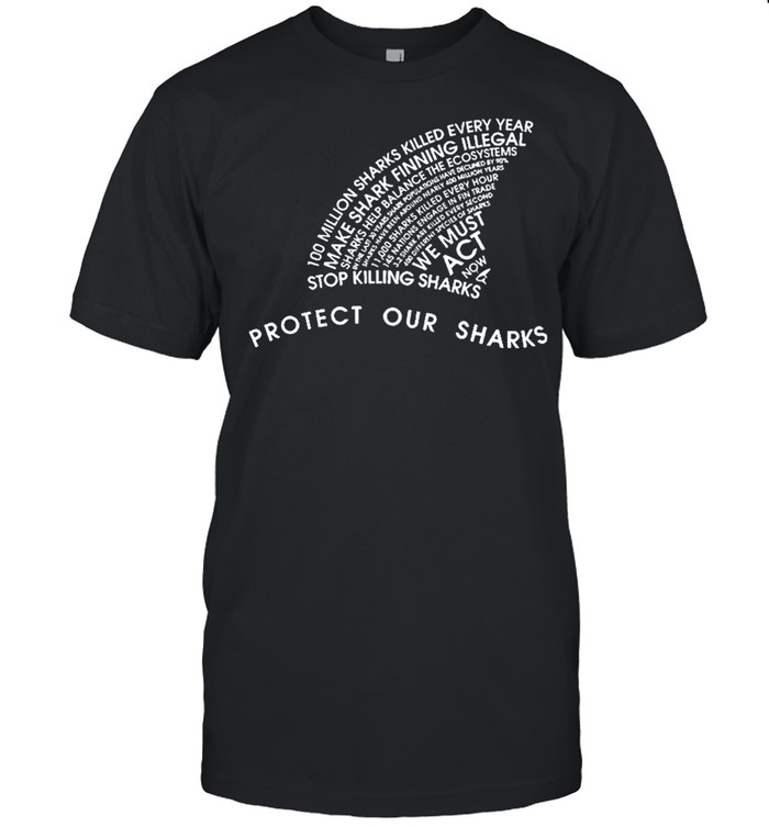 Protect our sharks we must act shirt Classic Men's T-shirt