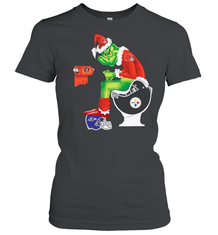 Baltimore Ravens Grinch Toilet Shirt