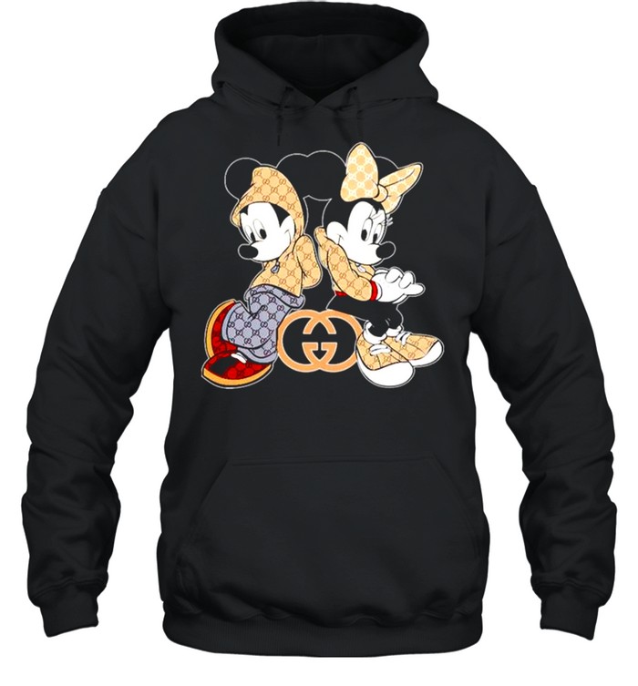Logo Gucci X Mickey Mouse and Minnie Mouse shirt, hoodie, sweater
