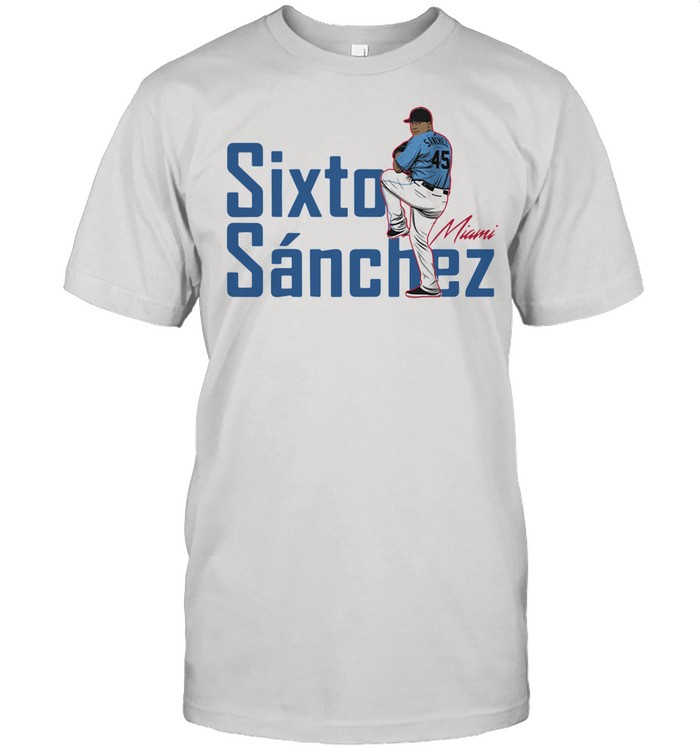 Sixto Sanchez Miami Marlins 2021 shirt