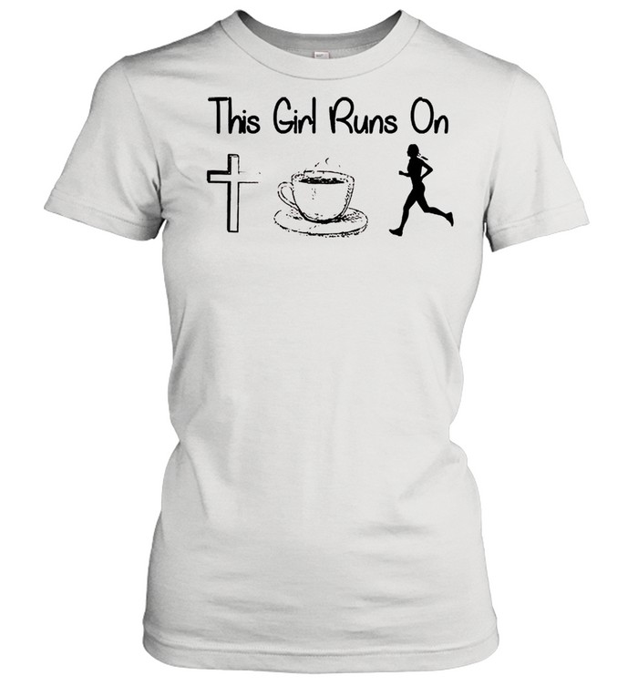 This girl runs on shirt Classic Women's T-shirt