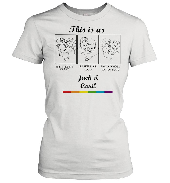 This Is Us Jack And Cavil Lgbt  Classic Women's T-shirt