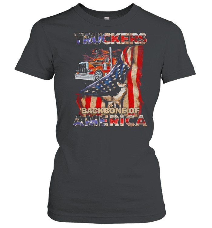 Trackers backbone of American shirt Classic Women's T-shirt
