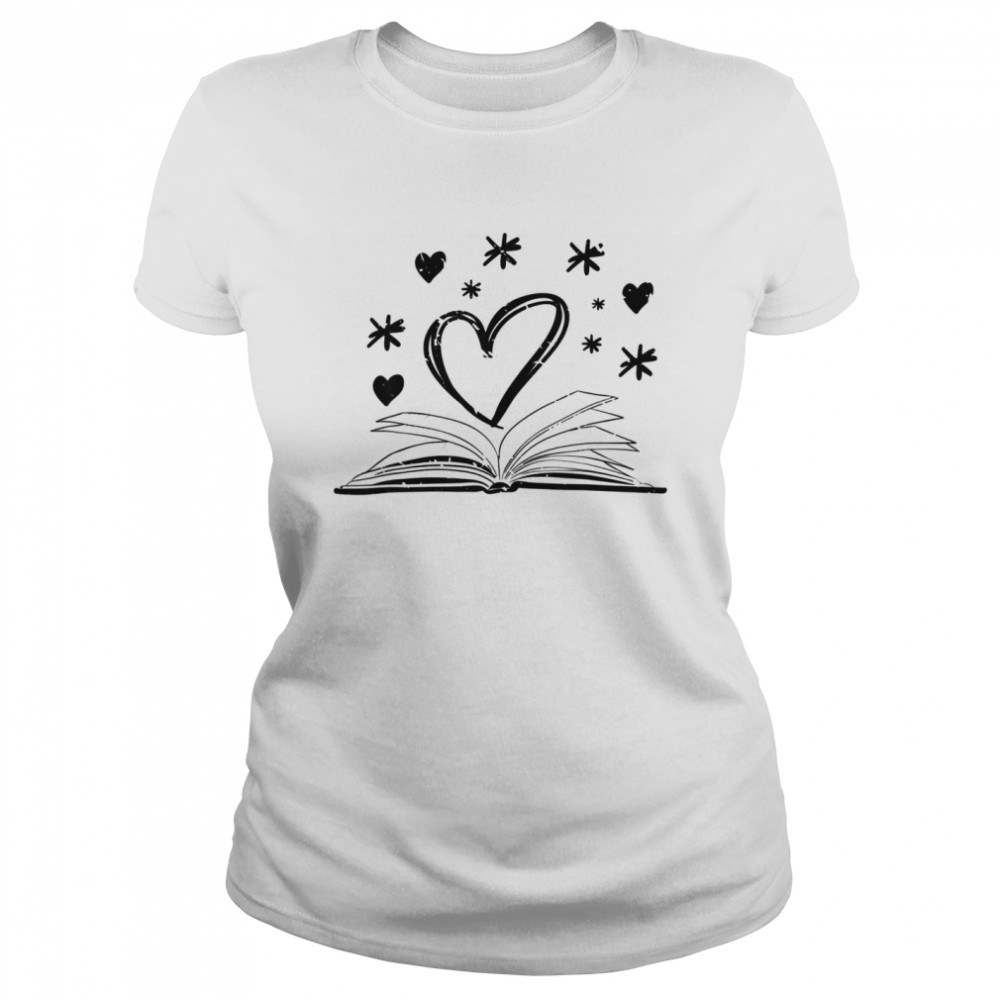 Bookworm Library Librarian Books Reader Entertainment shirt Classic Women's T-shirt