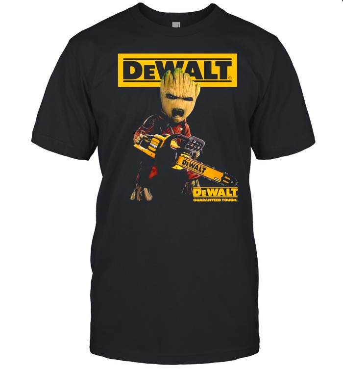 Groot With Logo Dewalt  Classic Men's T-shirt