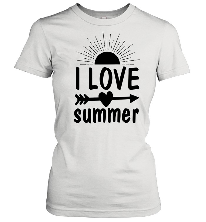 I Love Summer a shirt Classic Women's T-shirt