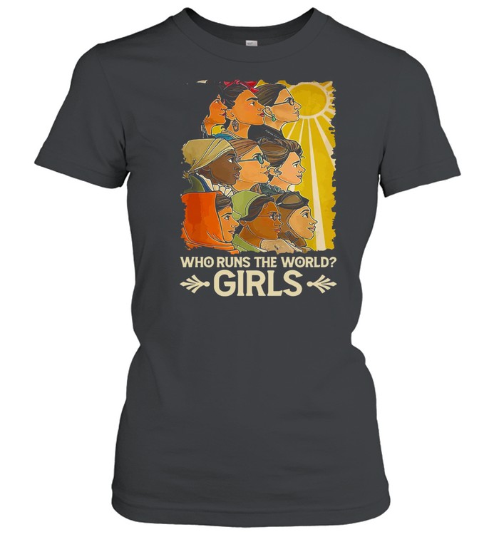 Inauguration 2021 Kamala Feminism Who Runs The World Girls T-shirt Classic Women's T-shirt