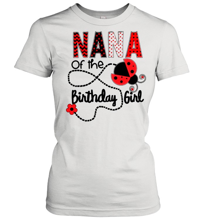 Ladybug Birthday Matching shirt Classic Women's T-shirt
