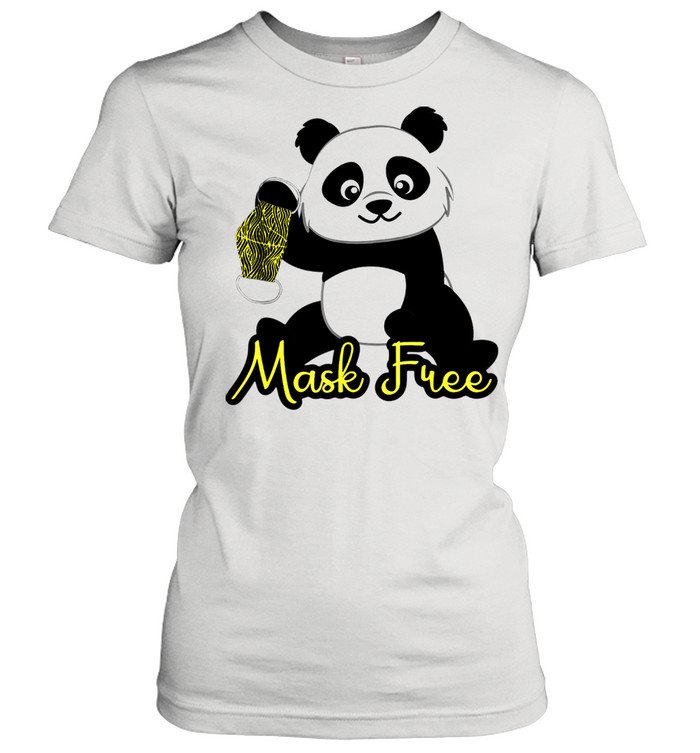 Mask Free Panda Bears shirt Classic Women's T-shirt