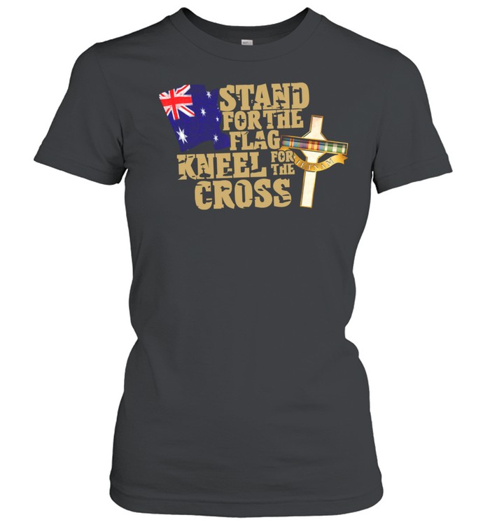 Stand For The Flag Kneel For The Cross shirt Classic Women's T-shirt
