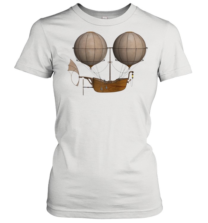 Steampunk Air Ship Airship Steam Punk shirt Classic Women's T-shirt