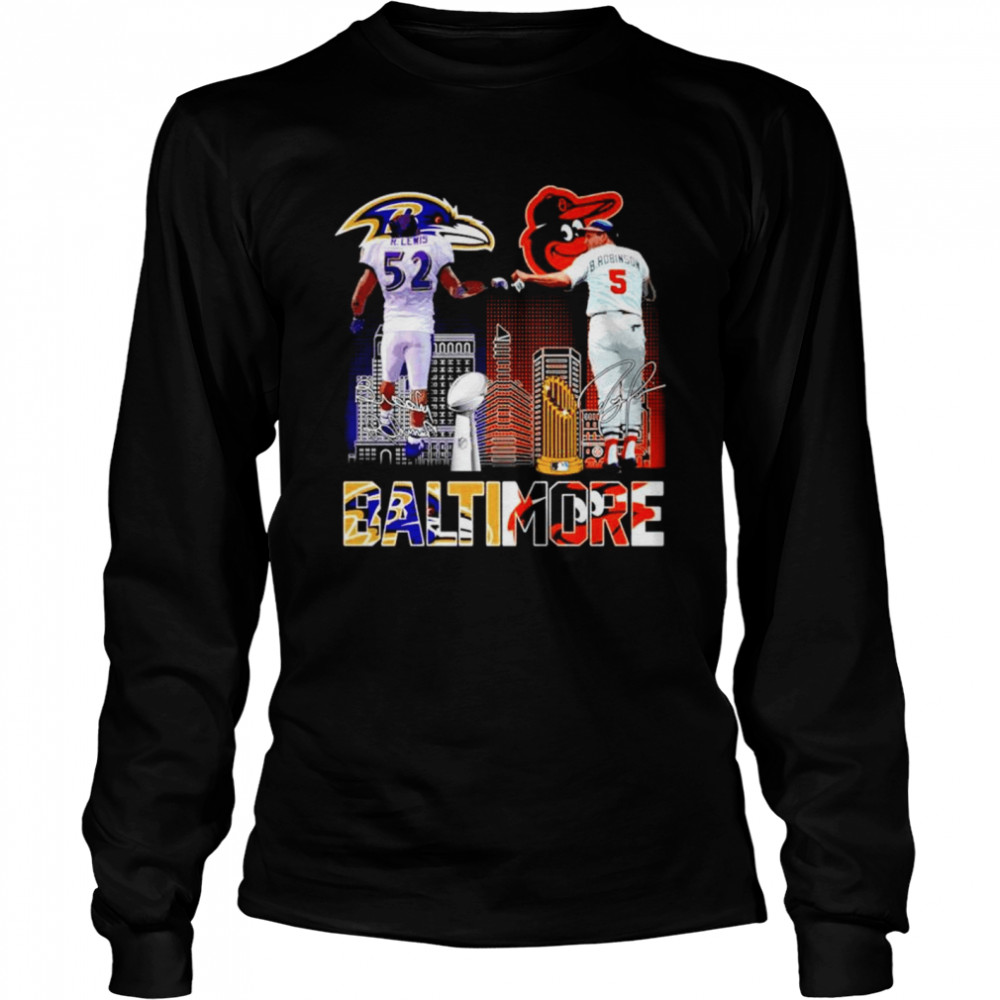 Baltimore Ravens and Orioles Style shirt, hoodie, sweater, long