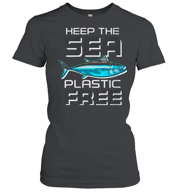 Earth Day 51th Anniversary Sea Plastic Free Clean Ocean shirt Classic Women's T-shirt