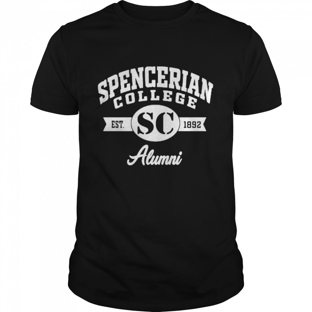 Spencerian College Sc Alumni 1892  Classic Men's T-shirt