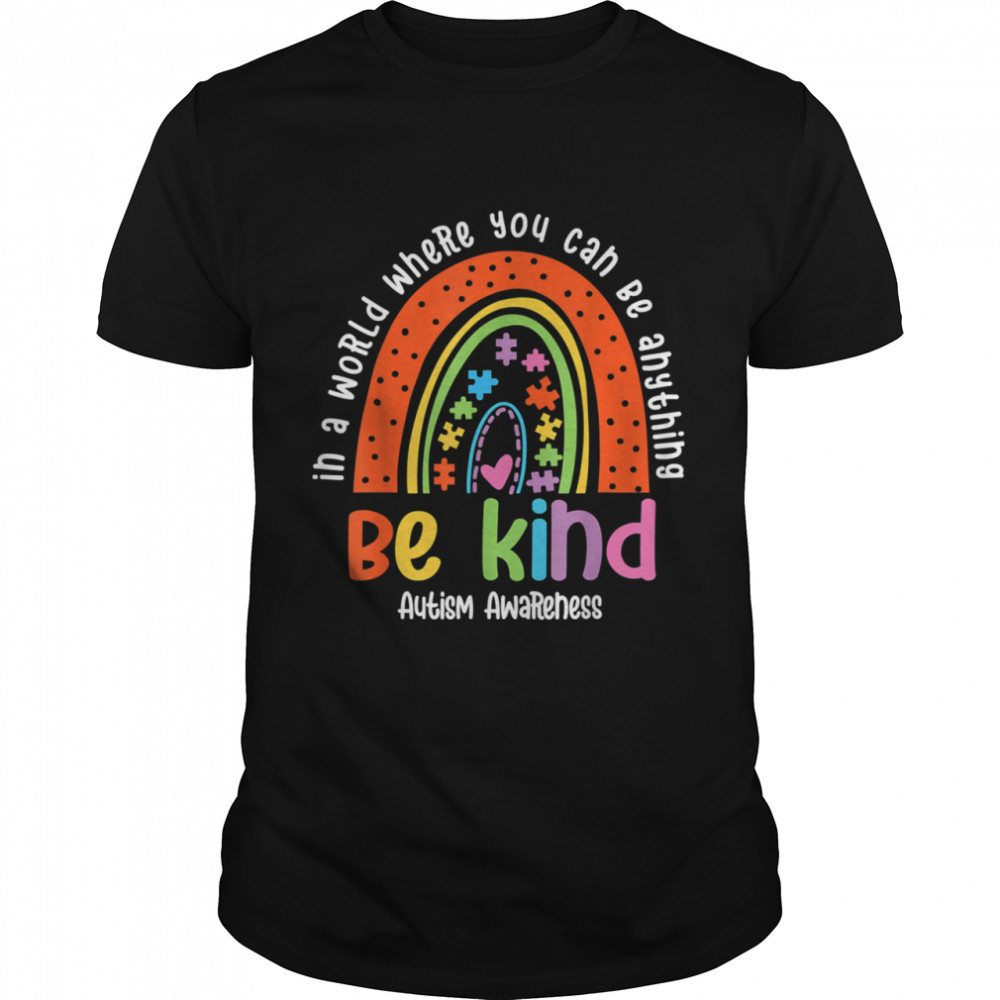 geluid waarom volleybal Autism Son Child Daughter Mom Be Kind Rainbow shirt - Kingteeshop