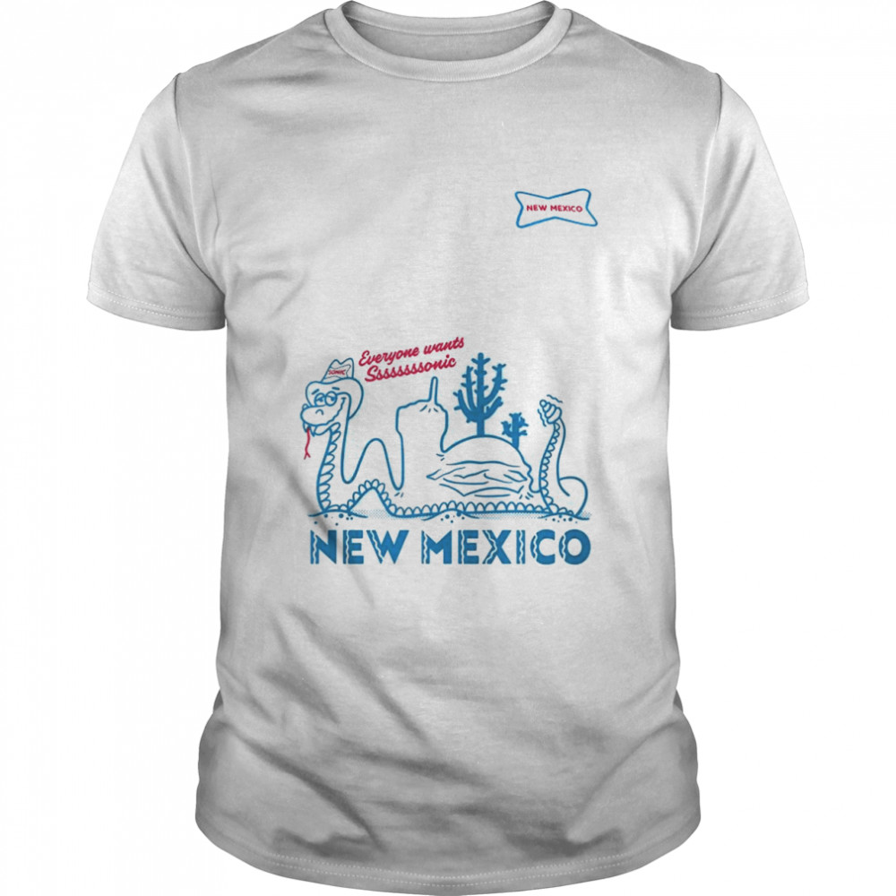 Sonic everyone wants Sonic New Mexico shirt