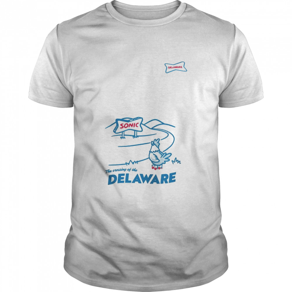 Sonic The crossing of the Delaware shirt