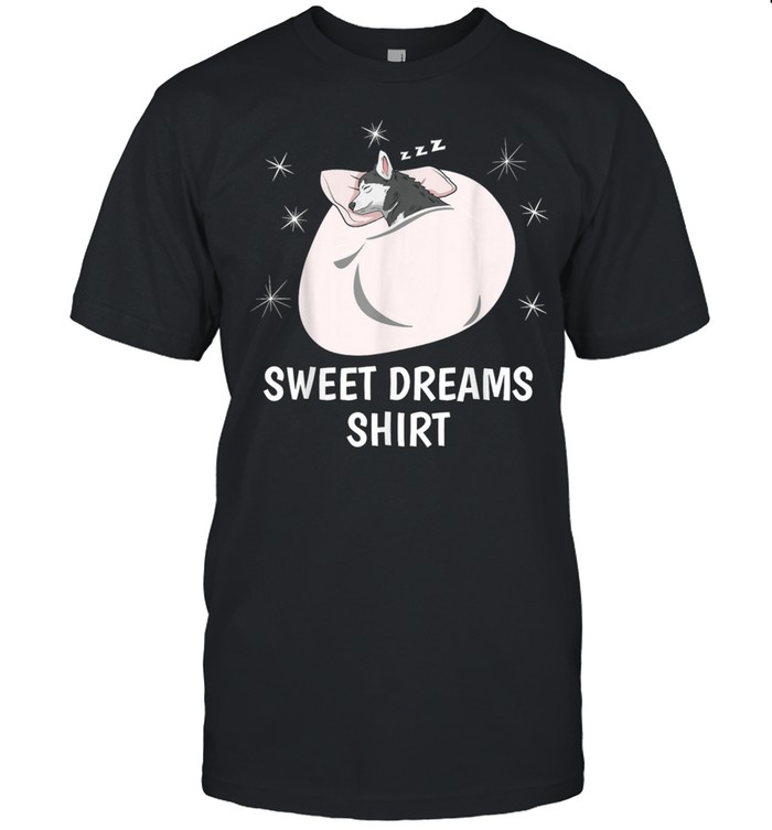 Sweet Dreams Sleeping Shirt Sleep PJ Pajama Top Nap Husky shirt