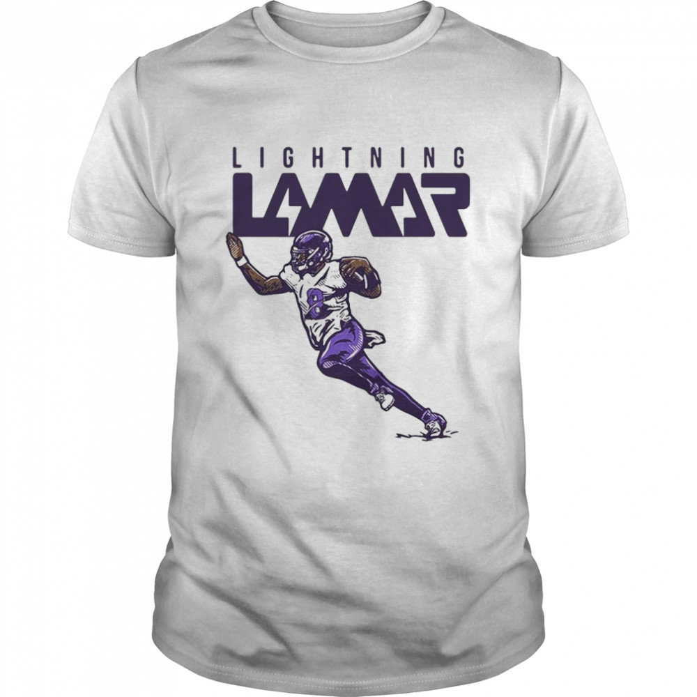 Lighting Lamar t-shirt
