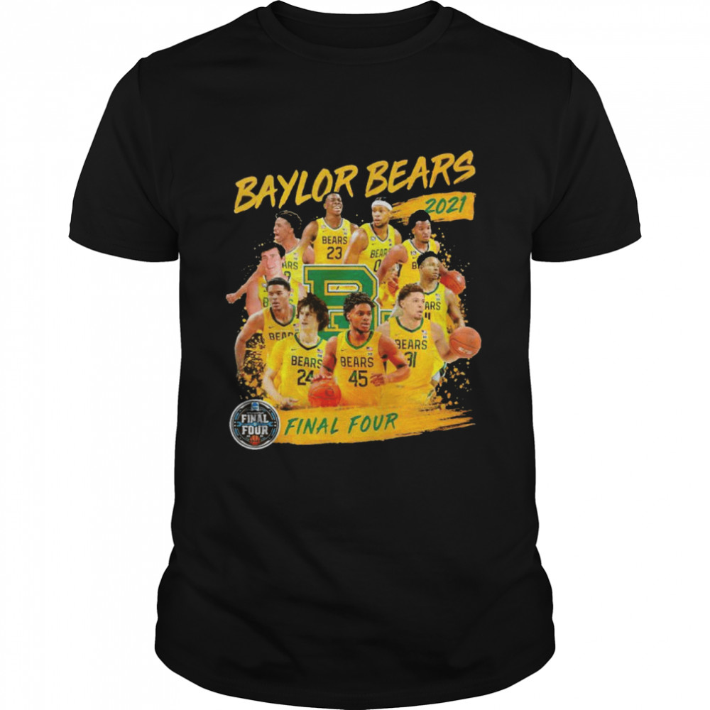 Baylor Bears 2021 Final Four shirt
