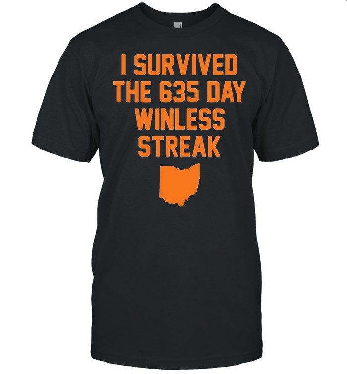 Cleveland I Survived The 635 Day Winless Streak  Classic Men's T-shirt