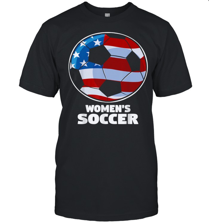 USA Futbol Soccer Ball American Flag shirt