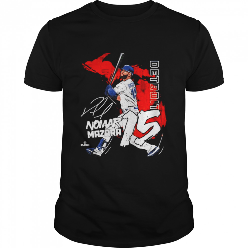 Detroit Baseball Nomar Mazara signature shirt Classic Men's T-shirt