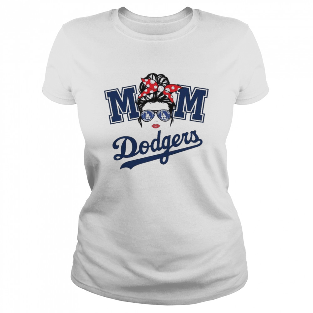 Mom Skull Los Angeles Dodgers Baseball 2021 shirt - Kingteeshop