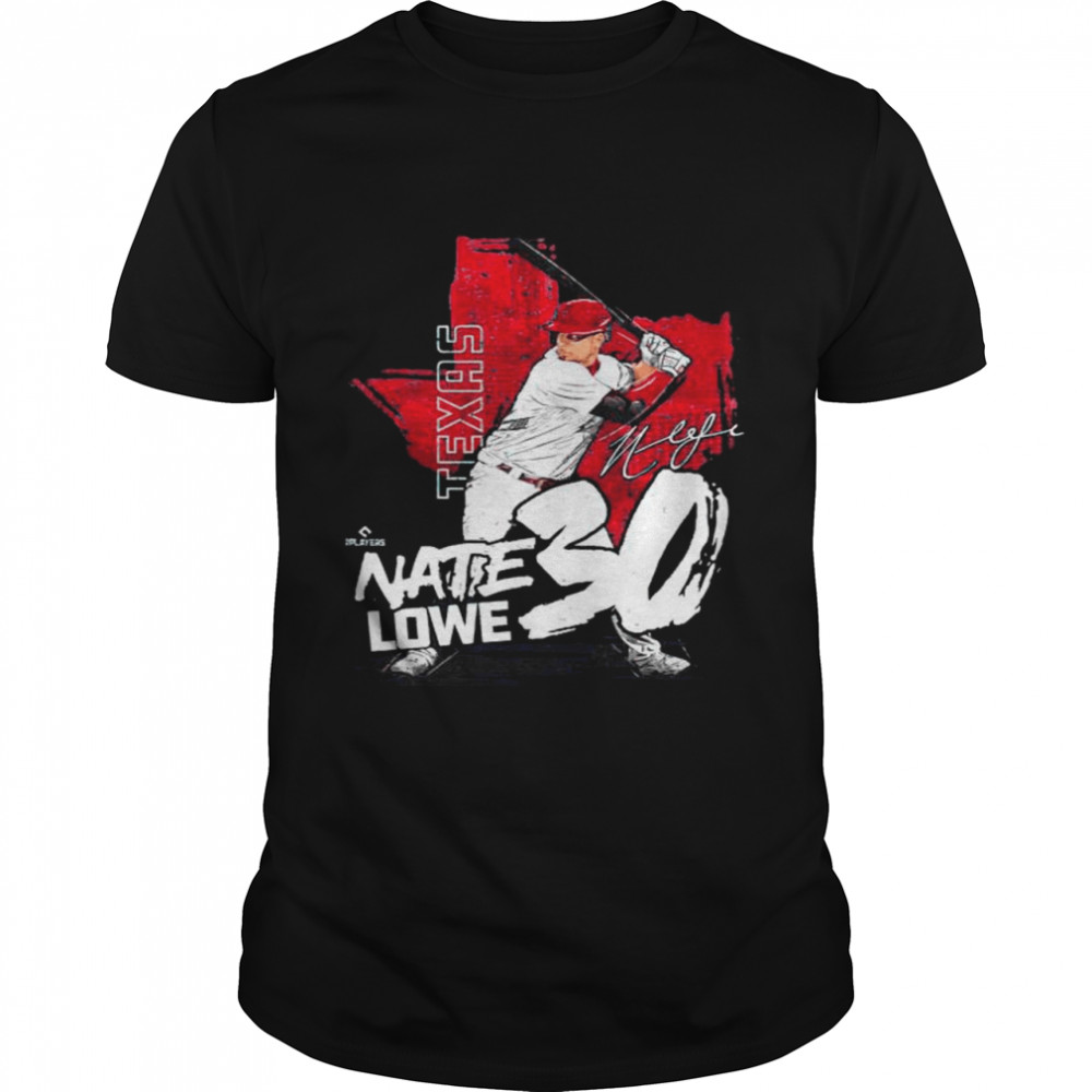 Texas Baseball Nate Lowe nate lowe signature shirt Classic Men's T-shirt