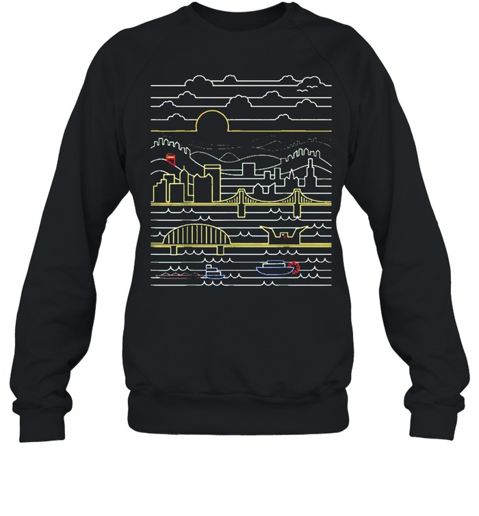 412 - Pittsburgh Skyline - Pittsburgh - T-Shirt