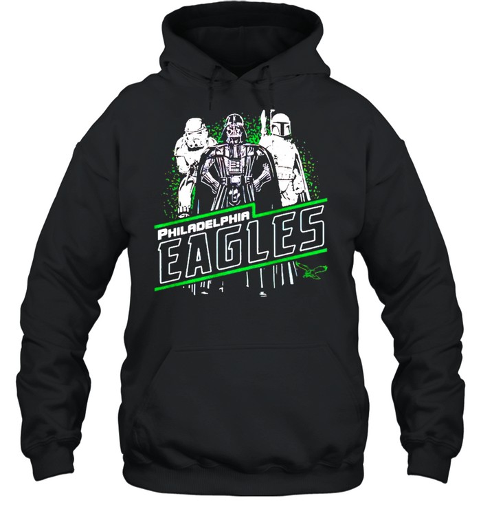 philadelphia eagles star wars shirt