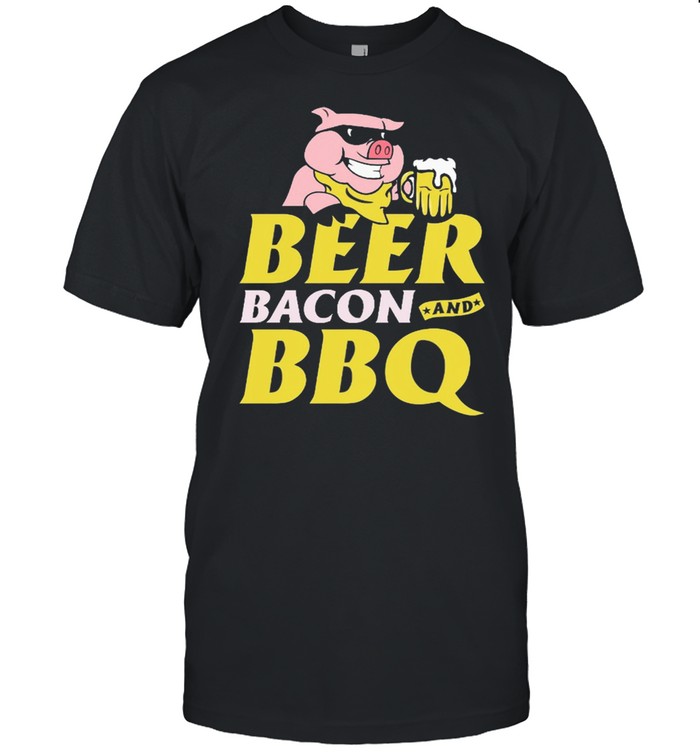 Big Beer bacon and Bbq shirt Classic Men's T-shirt