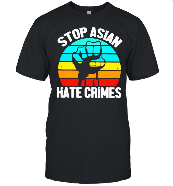 Black Lives Matter – Stop Asian Hate Crimes Vintage shirt Classic Men's T-shirt
