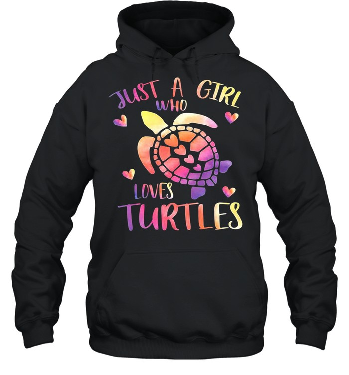Just A Girl Who Loves Turtles Unisex Hoodie