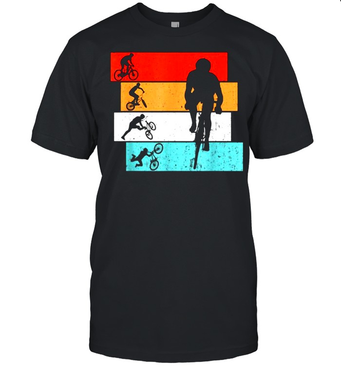 MTB MOUNTAINBIKE DOWNHILL BMX CYCLING VINTAGE RETRO BIKE vintage Classic Men's T-shirt