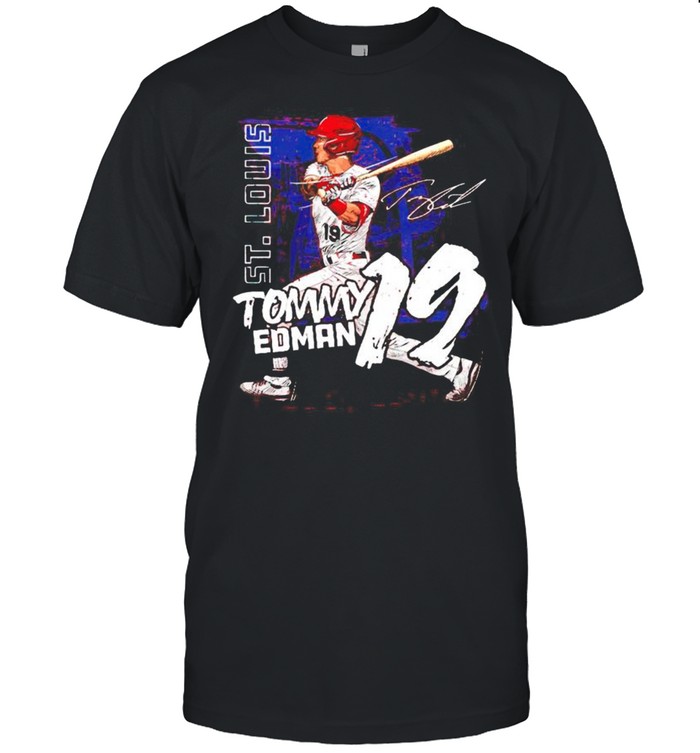 St. louis baseball tommy edman 19 signature shirt, hoodie, longsleeve tee,  sweater