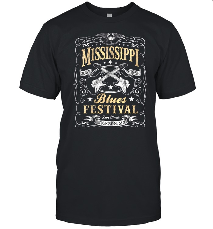 Womens Mississippi Rock Whiskey Concert Music Festival Guitar shirt