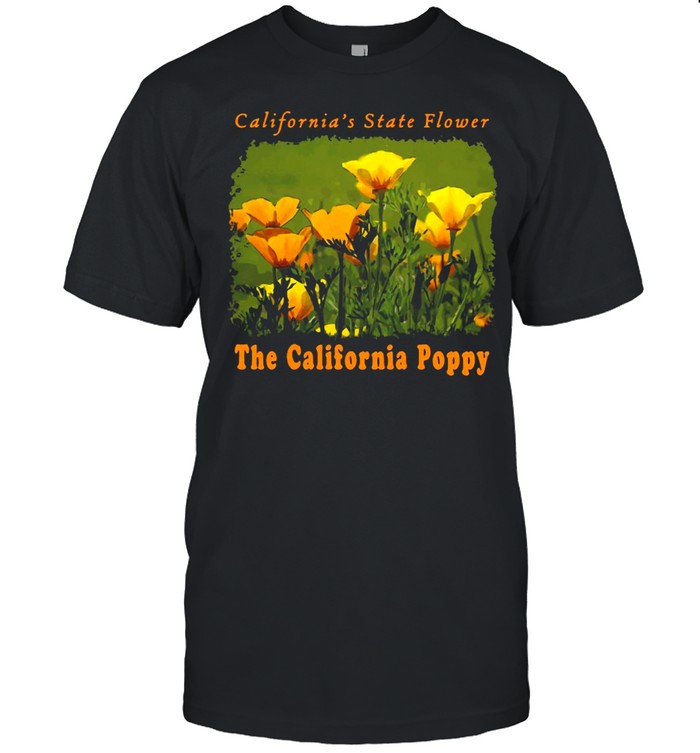 California’s State Flower The California Poppy Wildflowers Ca T-shirt Classic Men's T-shirt