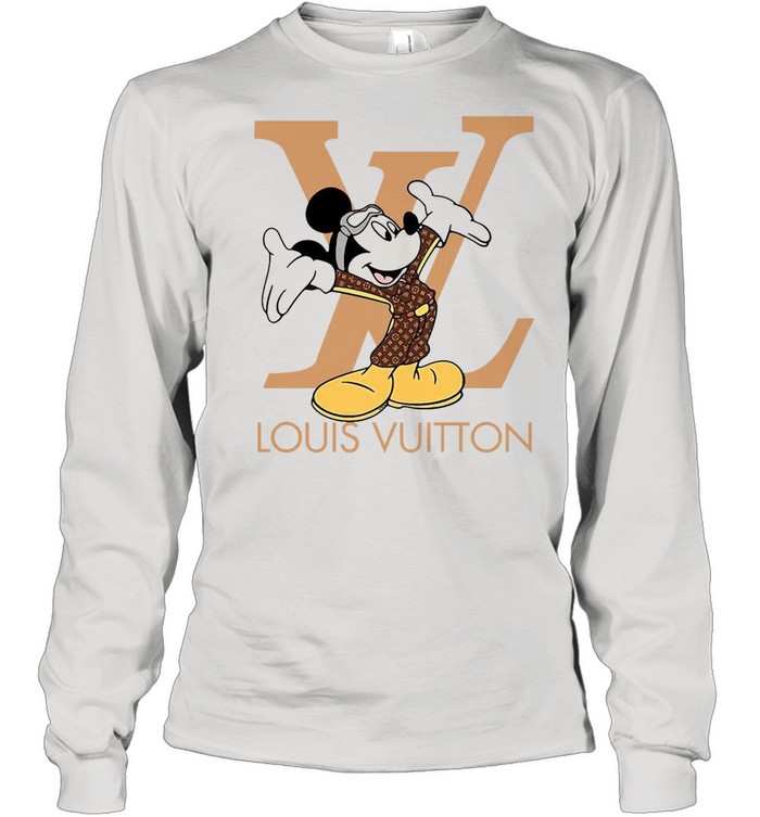 Louis Vuitton Mickey Mouse Stay Stylish Shirt - High-Quality Printed Brand