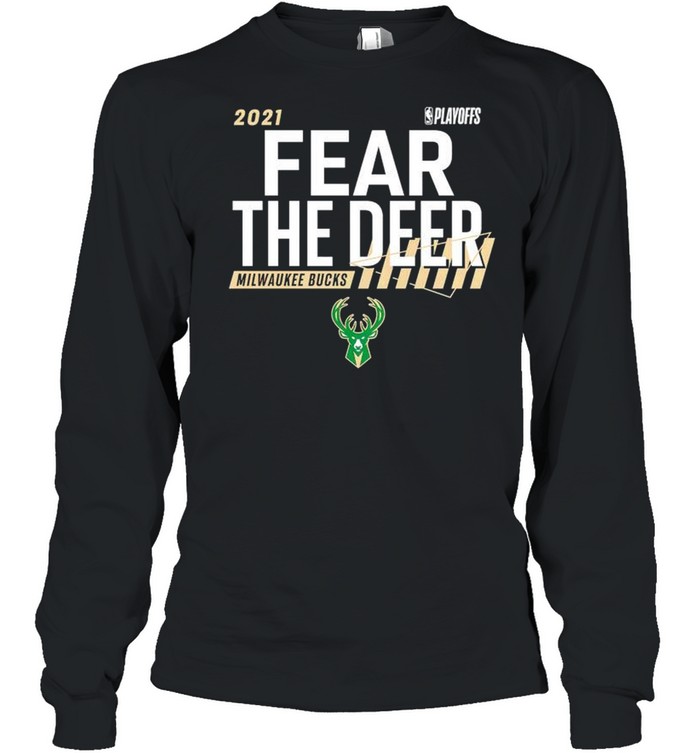 Milwaukee Bucks 2021 NBA Playoffs fear the deer shirt - Kingteeshop