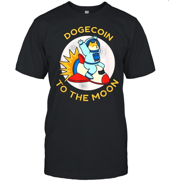 Cryptocurrency coin dodgecoin holder bitcoin blockchain shirt