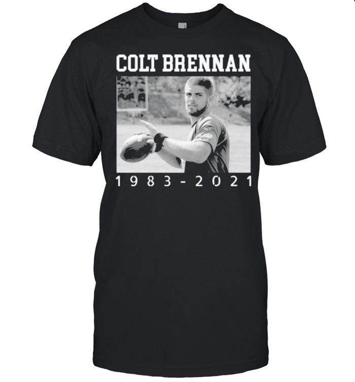RIP Colt Brennan 1983 2021 Thank You For The Memories shirt Classic Men's T-shirt