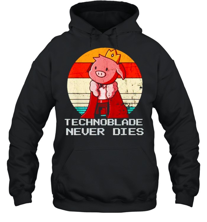 technoblade merch technoblade never dies shirt - Kingteeshop
